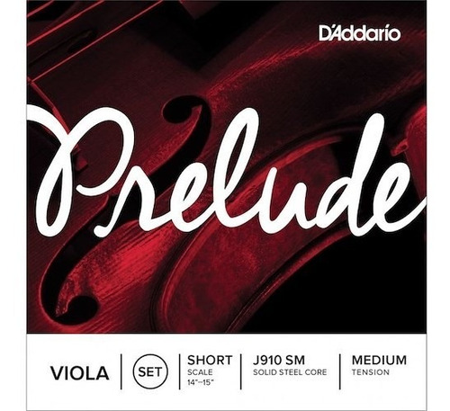 Encordado Viola Prelude J910sm Daddario Orchestral T.media