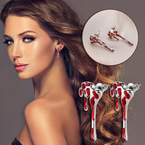 Mh Pendientes Largos Y Divertidos Con Borlas En Forma De
