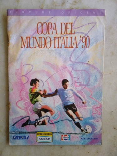 Fixture Oficial Copa Del Mundo Italia 90