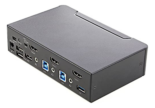 Startech.com Conmutador Kvm Hdmi De 2 Puertos - Monitor Únic