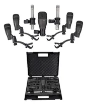Comprar Set Kit Estudio 7 Micrófonos Para Batería Samson Dk707