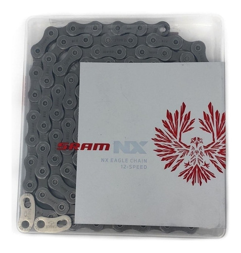 Imagem 1 de 1 de Corrente Sram Nx Eagle 12v 126 Elos C/ Power Lock