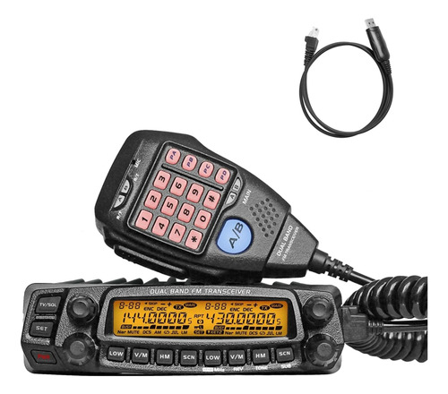 Anytone At-5888uv Transceptor Móvil Banda Dual Vhf Uhf Radio