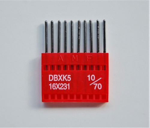 Aguja Para Maquina De Bordar Dbxk5 Amf X10unid. Color 70/10