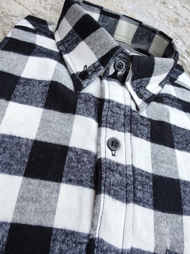 Camisa Leñadora Hombre Abrigada Cuadros