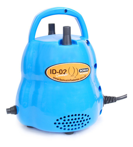 Inflador De Balões Id02 Domestic Azul 110volts