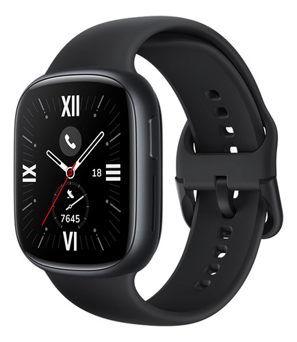 Smartwatch Honor Watch Watch4 1.75" caja negra, malla de  silicona