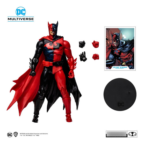 Mcfarlane Dc Multiverse Two-face As Batman Batman: Reborn