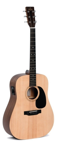 Guitarra Electroacústica Sigma SE DME para diestros natural micarta satin