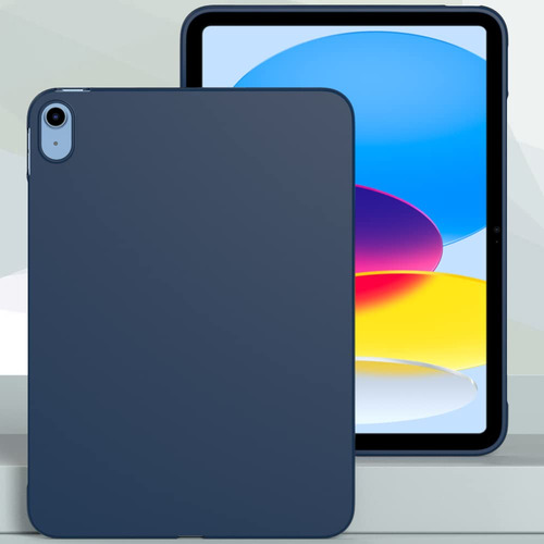 Funda Para Ipad 10.9 2022 Delgada Ligera Azul Marino Marino