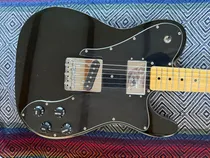 Comprar Guitarra Squier Telecaster Custom Con Cápsulas Fender Usa Diestro Negro Maple