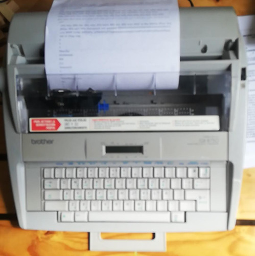 Maquina De Escribir Electrica Brother Gx-8750