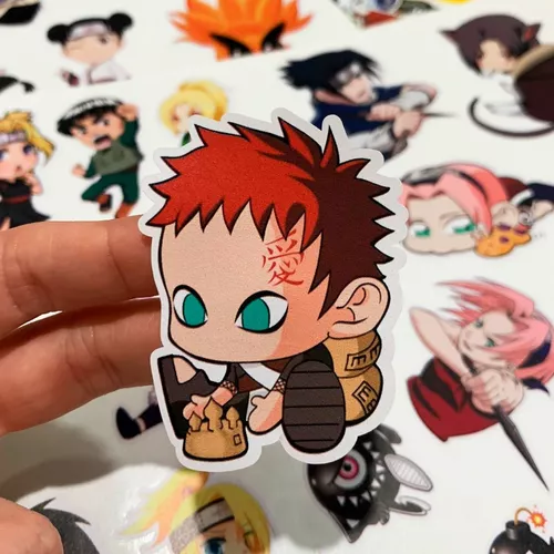 30 Adesivos Stickers Bombs Anime Naruto 8cm