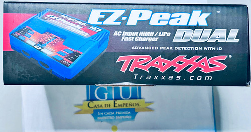 Cargador Traxxas Ez-peak Dual 100 Watts 8 Amp Con Id Battery