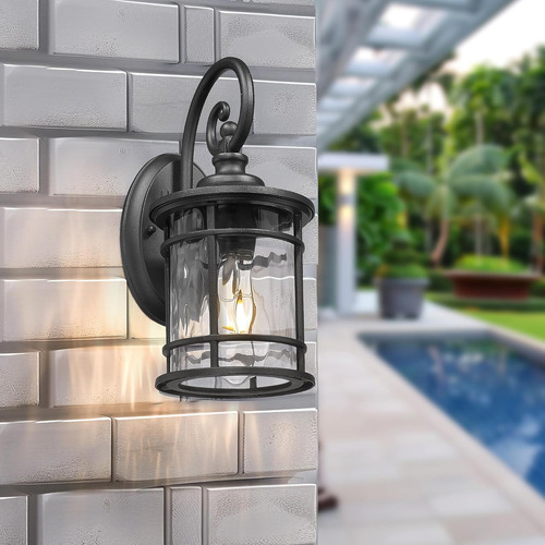Linterna De Pared Moderna Para Exteriores Eml Iviar Xe229bwg