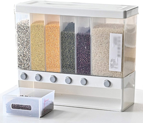 Dispensador Múltiple De Mesa Cereal Granos Frutos Secos 