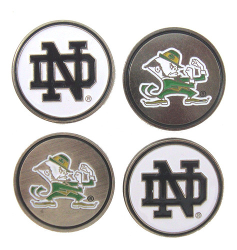 (4) Notre Dame Fighting Irish Pelota Golf Marcador