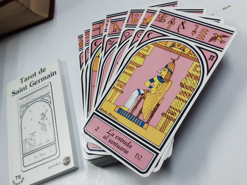 Imagen 3 de 5 de Tarot De Saint Germain 78 Cartas
