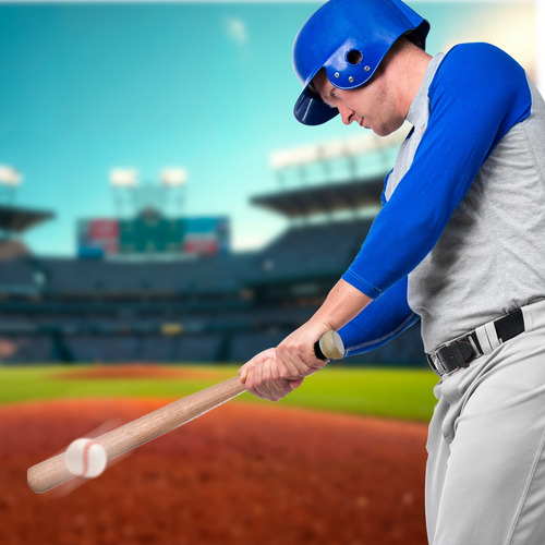 Bat Deportivo De Madera Para Béisbol Y Softbol 81cm