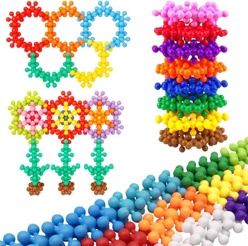 260pcs Juguetes De Construcción Educativos Juego De Discos D