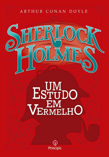 Livro Sherlock Holmes - Um Estudo Em Vermelho