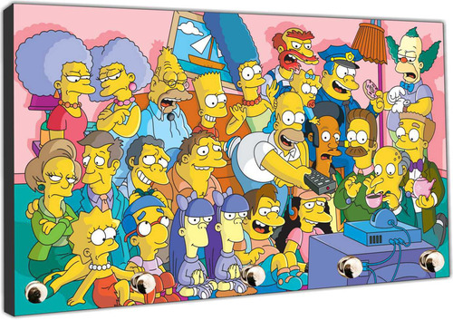 Porta Chaves Desenho Família Simpsons Homer
