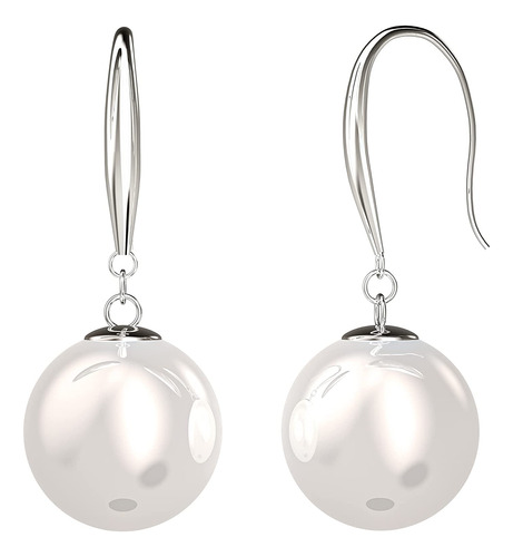 Buuuli Aretes De Plata 925, Hermosos Aretes Clásicos De Perl