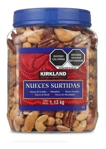 comprar Nueces Nuez Pecanas Almendras  Surtidas 1.13 Kg Kirkland