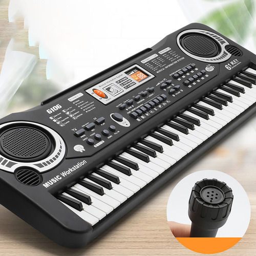 Juguete Educativo Musical Para Niños, Teclado Y Piano Electr