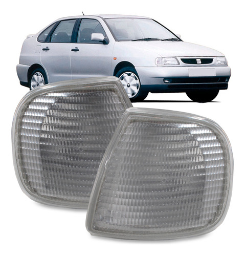 2 Pisca Cordoba Seat Ibiza  1996 1997 1998 Cristal Dianteiro