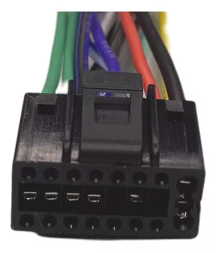 Conector de arnés de cableado ISO de 16 Pines, adaptador de Radio estéreo  para coche Kenwood/JVC 