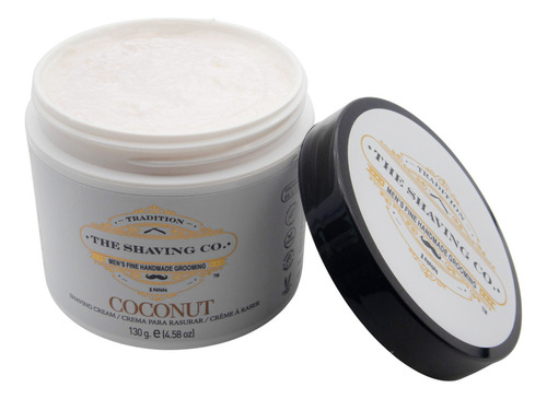 The Shaving Co Kit Rastrillo Negro Crema Afeitar Coco Bowl