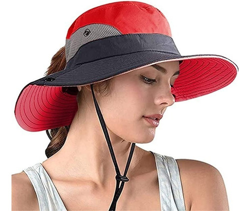 Visera Con Protección Solar Uv 50+ Modelo Turbante Doble