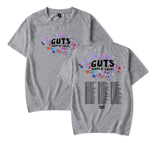 Playera Merch De Olivia Rodrigo Guts World Tour