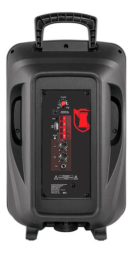 Imagen 4 de 4 de Bocina Bafle Full Luz Flame 8 PLG 6200w Pmpo Ksw-1208 Ksr