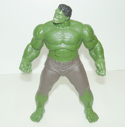 Figura Hulk De Accion 2012 Con Sonido Marvel Avengers Usado (Usado)