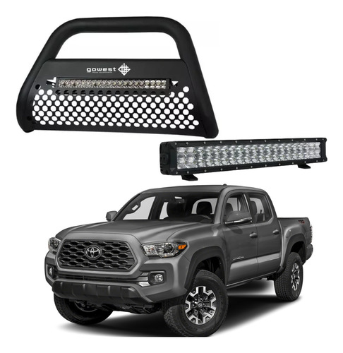 Kit Burrera Ultra Bar Toyota Tacoma 2016 - 2023 + Barra Led