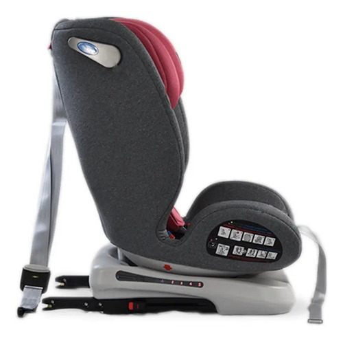 Silla De Auto Para Bebé Starkids Centauro 360° Con Isofix Color Rosa Supreme
