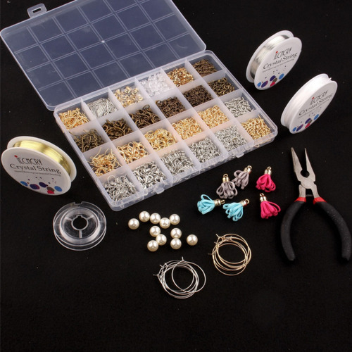 Juego De Material Para Hacer Joyas, 995 Piezas, Juguetes Par