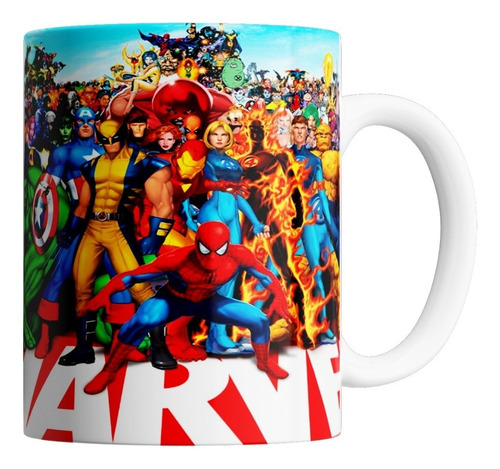 Taza De Cerámica - Avengers (varios Modelos)