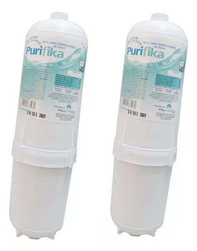 Kit 2 Filtros De Agua Refil Policarbon Compat. C/ Soft Todos