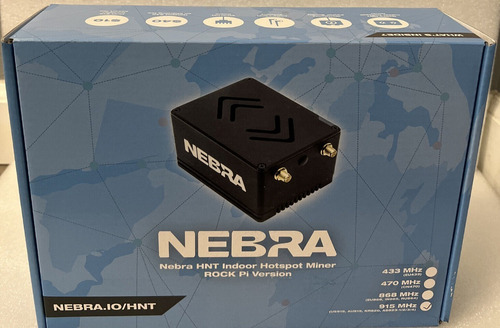 Imagen 3 de 4 de Sealed New Original Nebra Helium Hotspot Indoor Hnt