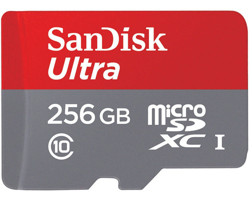 Sandisk 256gb Ultra Uhs-i Microsdxc Memory Card (class 10)