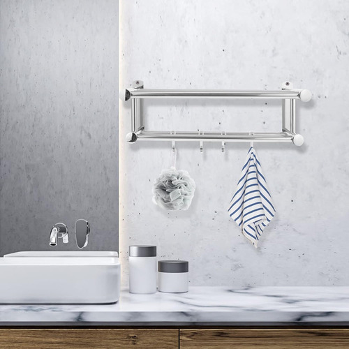 Osaladi Toallero De Baño Con Barras De Torre, Toallero De Bi