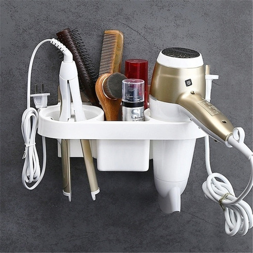 Organizador De Almacenamiento De Doble Orificio For Baño, S