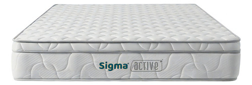 Colchón Sigma Active 140x190 Color Blanco