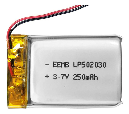 Bateria Lipo 502030 3.7v 250mah