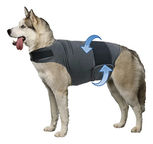 Hchyey Chaqueta De Ansiedad Para Perro, Agradable A La Piel.