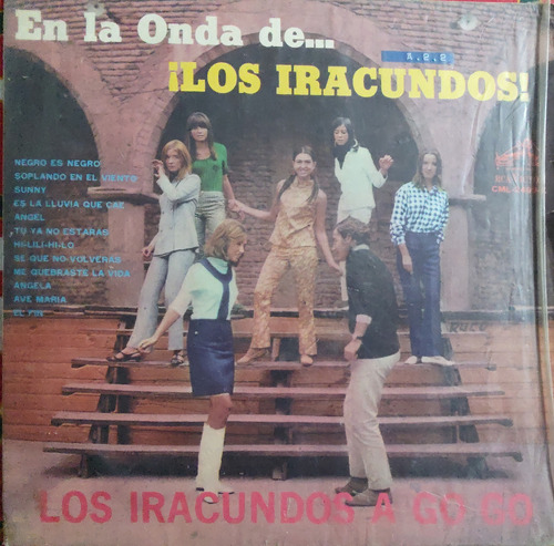 Caratula De Los Iracundos -en La Onda (xx1253