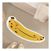 Comprar Alfombras De Baño, Forma De Plátano, Lavables
